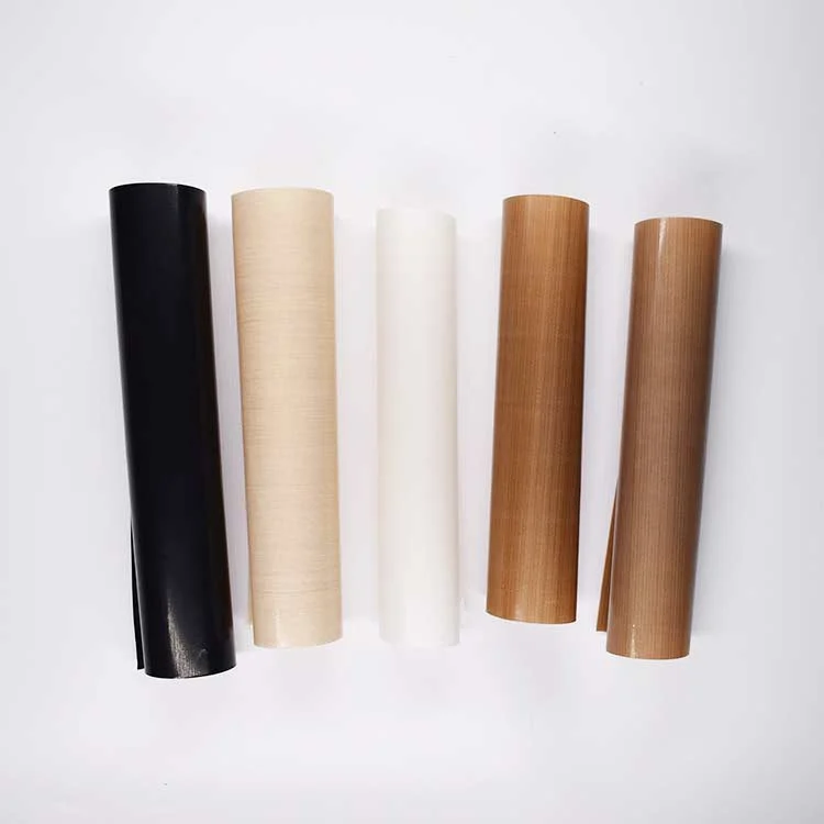 50 Black White Brown PTFE Coated Fiberglass Cloth